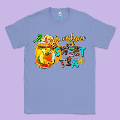 Sunshine And Sweet Tea Classic Tee Designed By Adodesignshop