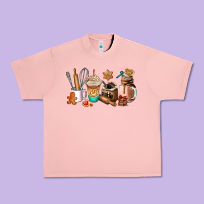 Cookie Coffee Cup Urban Heavy Tee Designed By Adodesignshop