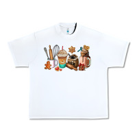 White cookie coffee cup Urban Heavy Tee - AdoDesignShop