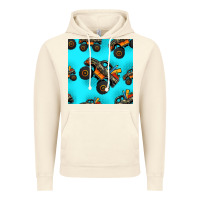 Vintage Artic monster truck pre teen seamless pattern Vintage Hoodie - HRA Design Shop