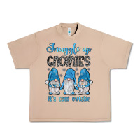 Snuggle Up Gnomies It's Cold Outside Urban Heavy Tee | Teevron