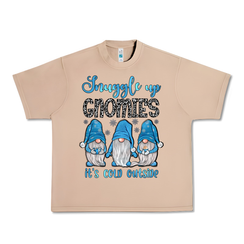 Snuggle Up Gnomies It's Cold Outside Urban Heavy Tee by JahusDesignShop | Teevron