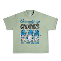 Oil Green snuggle up gnomies it's cold outside Urban Heavy Tee - JahusDesignShop