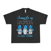 Pigment Black snuggle up gnomies it's cold outside Urban Heavy Tee - JahusDesignShop