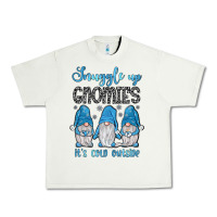 Pistachio snuggle up gnomies it's cold outside Urban Heavy Tee - JahusDesignShop