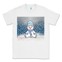 White winter snowman Classic Tee - AdoDesignShop