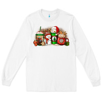 White Christmas snow coffee cups Long Sleeve Tee - Jasminsmagicworld