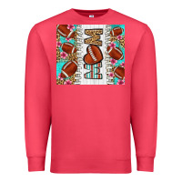 Cardinal american football mom Premium Sweatshirt - LillyAllenDesigns