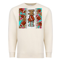 Sandshell american football mom Premium Sweatshirt - LillyAllenDesigns