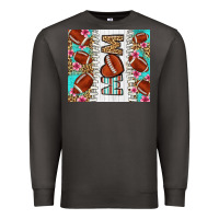 Smoke american football mom Premium Sweatshirt - LillyAllenDesigns