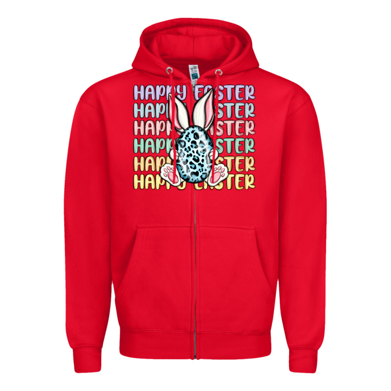 Happy Easter Zipper Hoodie by MaliasSmallBusiness | Teevron