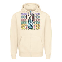 Sandshell happy easter Zipper Hoodie - MaliasSmallBusiness