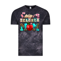 Cloud Black teacher mom Vintage Tee - AdoDesignShop