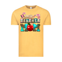 Vintage Mustard teacher mom Vintage Tee - AdoDesignShop