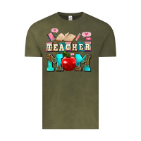 Vintage Olive teacher mom Vintage Tee - AdoDesignShop