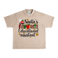 French Oak santa's favorite educational assistant Urban Heavy Tee - AdoDesignShop
