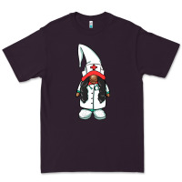 Plum african american nurse gnome Premium Tee - BarkalooDesign