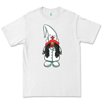 White african american nurse gnome Premium Tee - BarkalooDesign