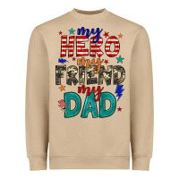 Mushroom my hero my friend my dad Heavyweight Sweatshirt - JahusDesignShop