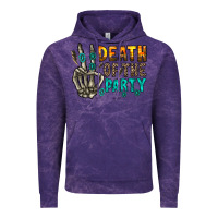 Cloud Purple death of party Vintage Hoodie - RacoonDesign