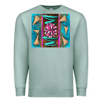 Seafoam cheer mom Premium Sweatshirt - LillyAllenDesigns