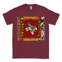 Burgundy texas christmas tumbler Classic Tee - AdoDesignShop