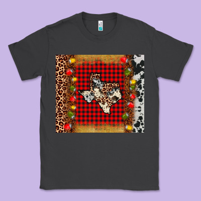 Texas Christmas Tumbler Classic Tee Designed By Adodesignshop