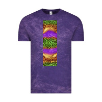 Cloud Purple halloween leopard Vintage Tee - BundleAndBundleShop