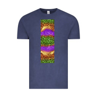Vintage Denim halloween leopard Vintage Tee - BundleAndBundleShop