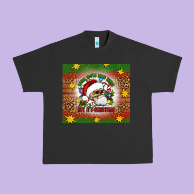 When You're Dead Inside But It's Christmas Urban Heavy Tee Designed By Artiststas