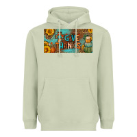Matcha give thanks license plate Heavyweight Hoodie - BundleAndBundleShop