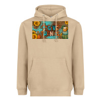 Give Thanks License Plate Heavyweight Hoodie | Teevron