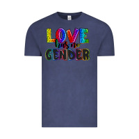 Vintage Denim love has no gender Vintage Tee - AdoDesignShop