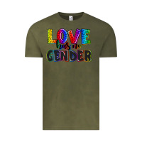 Vintage Olive love has no gender Vintage Tee - AdoDesignShop