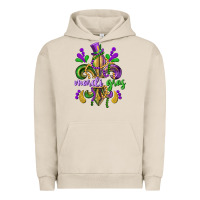 Pigment French Oak mardi gras fleur de lis Urban Hoodie - CowGirlArtShop