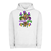 Pigment Lunar Rock mardi gras fleur de lis Urban Hoodie - CowGirlArtShop