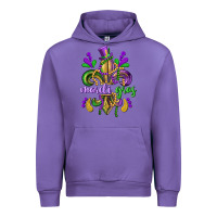 Tulip mardi gras fleur de lis Urban Hoodie - CowGirlArtShop