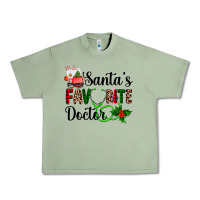 Oil Green santa's favorite doctor Urban Heavy Tee - AdoDesignShop