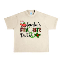 Sandshell santa's favorite doctor Urban Heavy Tee - AdoDesignShop
