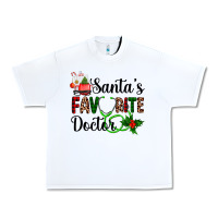 White santa's favorite doctor Urban Heavy Tee - AdoDesignShop