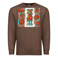Chestnut basketball mom Premium Sweatshirt - LillyAllenDesigns