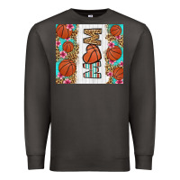 Smoke basketball mom Premium Sweatshirt - LillyAllenDesigns