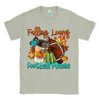 Matcha Falling Leaves Football Please Classic Tee - LillyAllenDesigns
