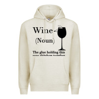 Oatmeal Heather Wine The glue holding this 2020 shitshow together Premium Hoodie - Bettercallsaul