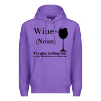 Purple Wine The glue holding this 2020 shitshow together Premium Hoodie - Bettercallsaul
