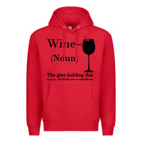Red Wine The glue holding this 2020 shitshow together Premium Hoodie - Bettercallsaul