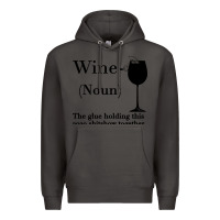 Smoke Wine The glue holding this 2020 shitshow together Premium Hoodie - Bettercallsaul
