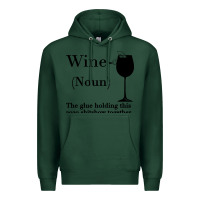Sports Green Wine The glue holding this 2020 shitshow together Premium Hoodie - Bettercallsaul