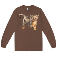 Chestnut baby lion Long Sleeve Tee - LillyAllenDesigns