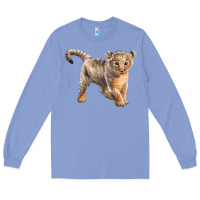 Colony Blue baby lion Long Sleeve Tee - LillyAllenDesigns